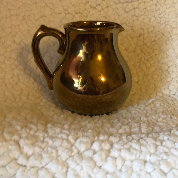 Vtg Copper Lusterware Creamer - Picture 2 of 4